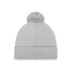 Las Vegas Raiders NFL Silver Basic Primary Logo Pom Beanie