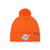 Miami Dolphins NFL Orange Basic Primary Logo Pom Beanie