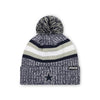 Dallas Cowboys NFL Heather Team Stripe Lined Pom Beanie