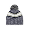 Dallas Cowboys NFL Heather Team Stripe Lined Pom Beanie