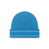 Detroit Lions NFL Glacier Blue Primary Logo Ribbed Beanie