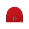 Atlanta Falcons NFL Red Basic Primary Logo Skull Beanie