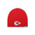 Kansas City Chiefs NFL Red Basic Primary Logo Skull Beanie