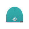 Miami Dolphins NFL Neptune Basic Primary Logo Skull Beanie