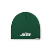 New York Jets NFL Dark Green Basic Primary Logo Skull Beanie