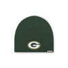 Green Bay Packers NFL Forest Basic Primary Logo Skull Beanie