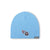 Tennessee Titans NFL Periwinkle Basic Primary Logo Skull Beanie