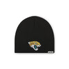 Jacksonville Jaguars NFL Black Basic Primary Logo Skull Beanie