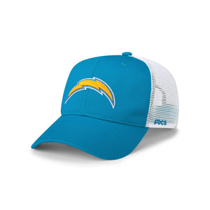 Los Angeles Chargers NFL Blue Raz Primary Logo Trucker RF Cap (PREORDER - SHIPS EARLY NOVEMBER)
