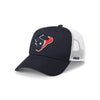 Houston Texans NFL Navy Primary Logo Trucker RF Cap