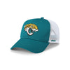 Jacksonville Jaguars NFL Dark Teal Primary Logo Trucker RF Cap