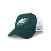 Philadelphia Eagles NFL Midnight Green Primary Logo Trucker RF Cap