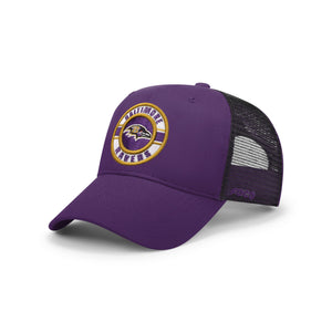 Baltimore Ravens NFL Patch Two Tone Trucker Cap