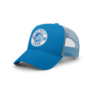 Detroit Lions NFL Patch Two Tone Trucker Cap