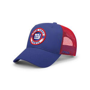 New York Giants NFL Patch Two Tone Trucker Cap