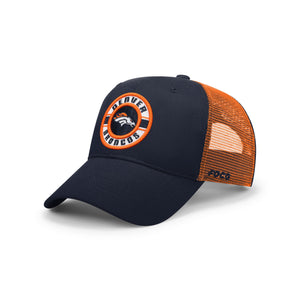 Denver Broncos NFL Patch Two Tone Trucker Cap