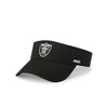 Las Vegas Raiders NFL Black Primary Logo Visor