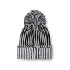 Pittsburgh Steelers NFL Primary Logo Vertical Knit Pom Beanie