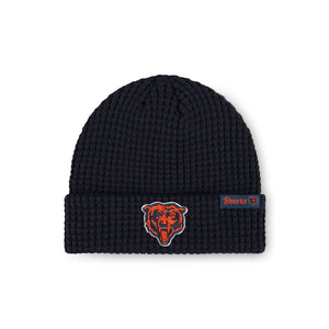Chicago Bears NFL Primary Logo Waffle Beanie
