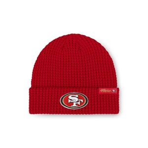 San Francisco 49ers NFL Primary Logo Waffle Beanie