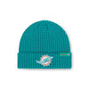 Miami Dolphins NFL Primary Logo Waffle Beanie