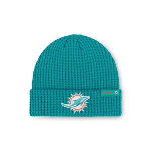 Miami Dolphins NFL Primary Logo Waffle Beanie