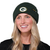 Green Bay Packers NFL Primary Logo Waffle Beanie