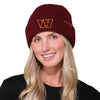 Washington Commanders NFL Primary Logo Waffle Beanie