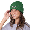 Philadelphia Eagles NFL Primary Logo Waffle Beanie Kelly Green
