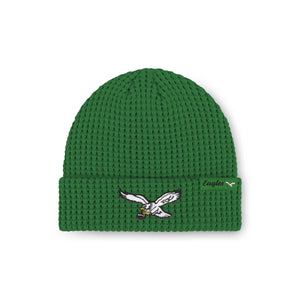 Philadelphia Eagles NFL Primary Logo Waffle Beanie Kelly Green