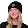 Las Vegas Raiders NFL Primary Logo Waffle Beanie