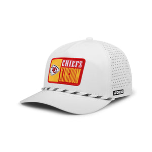 Kansas City Chiefs NFL Slogan Patch Poly Pro Marquee RF Cap (PREORDER - SHIPS LATE JULY)