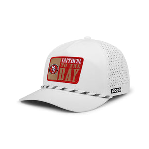 San Francisco 49ers NFL Slogan Patch Poly Pro Marquee RF Cap (PREORDER - SHIPS LATE JULY)