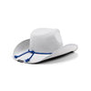 Buffalo Bills NFL White Rhinestone Logo Cowboy Hat (PREORDER - SHIPS EARLY SEPTEMBER)