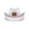 Cincinnati Bengals NFL White Rhinestone Logo Cowboy Hat