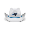 Carolina Panthers NFL White Rhinestone Logo Cowboy Hat