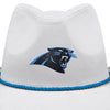 Carolina Panthers NFL White Rhinestone Logo Cowboy Hat