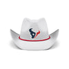 Houston Texans NFL White Rhinestone Logo Cowboy Hat