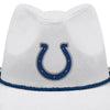 Indianapolis Colts NFL White Rhinestone Logo Cowboy Hat