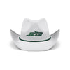 New York Jets NFL White Rhinestone Logo Cowboy Hat