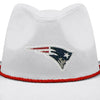 New England Patriots NFL White Rhinestone Logo Cowboy Hat