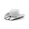 Las Vegas Raiders NFL White Rhinestone Logo Cowboy Hat