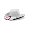 San Francisco 49ers NFL White Rhinestone Logo Cowboy Hat