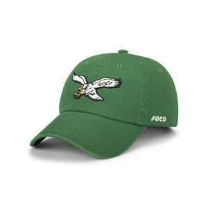 Philadelphia Eagles NFL Kelly Green Retro Logo Casual Cap