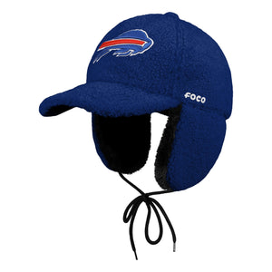 Buffalo Bills NFL Sherpa Trapper Cap