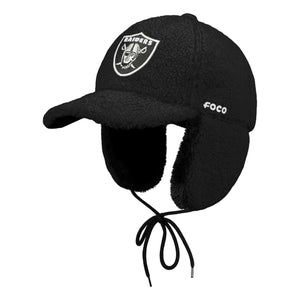 Las Vegas Raiders NFL Sherpa Trapper Cap