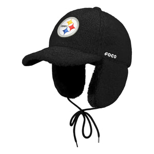 Pittsburgh Steelers NFL Sherpa Trapper Cap