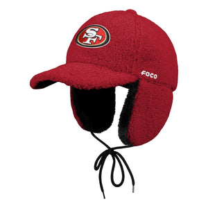 San Francisco 49ers NFL Sherpa Trapper Cap