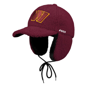 Washington Commanders NFL Sherpa Trapper Cap