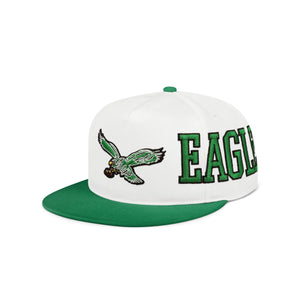 Philadelphia Eagles Kelly Green Strong Side Wrap Primetime RF Cap